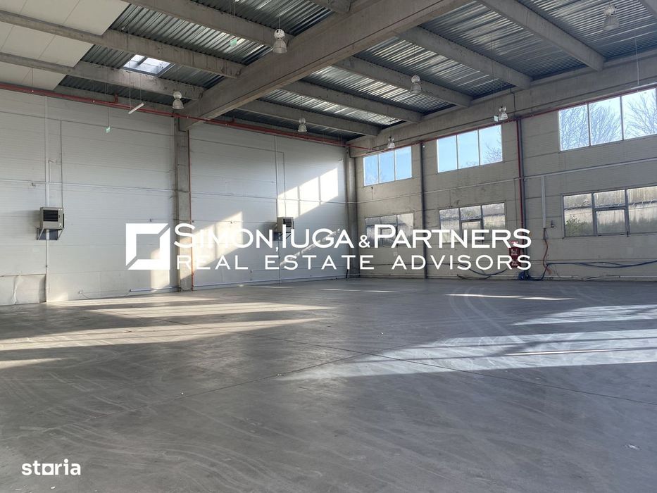 Hala 632 mp de inchiriat zona Aeroport