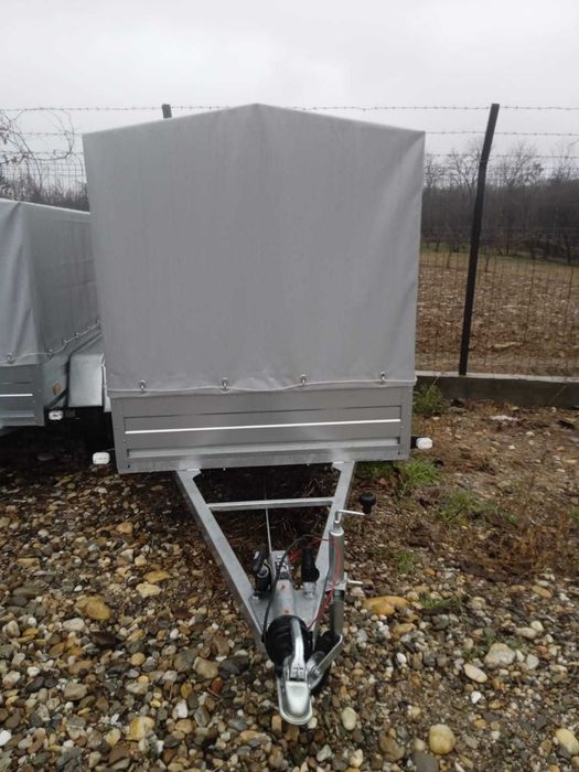 Remorca cu prelata RYDWAN robusta, sasiu sudat