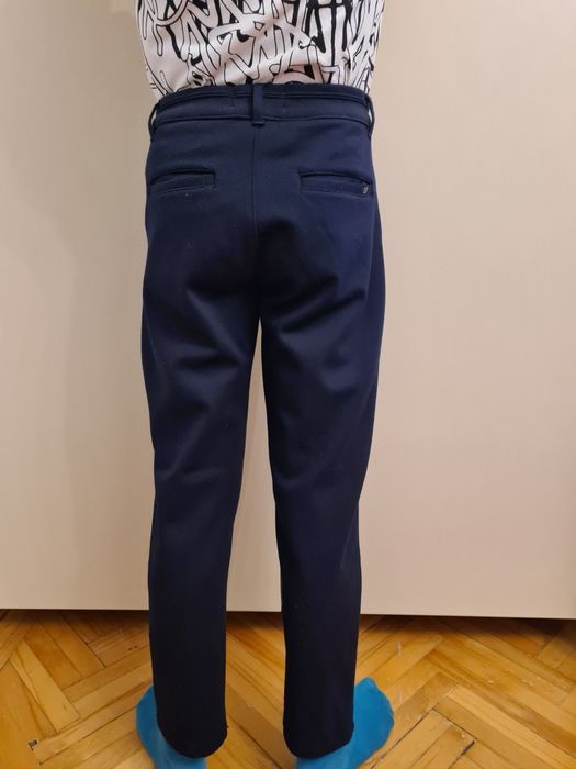 Pantaloni Zara din material textil, 11-12 ani, 152 cm