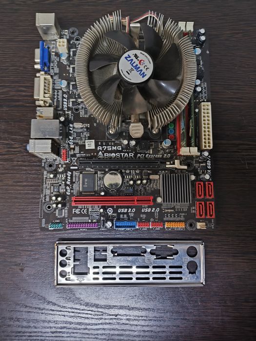 Biostar A75+AMD A6 3650+8Gb