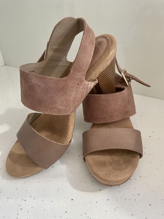 GIANI BERNINI сандали естествена кожа