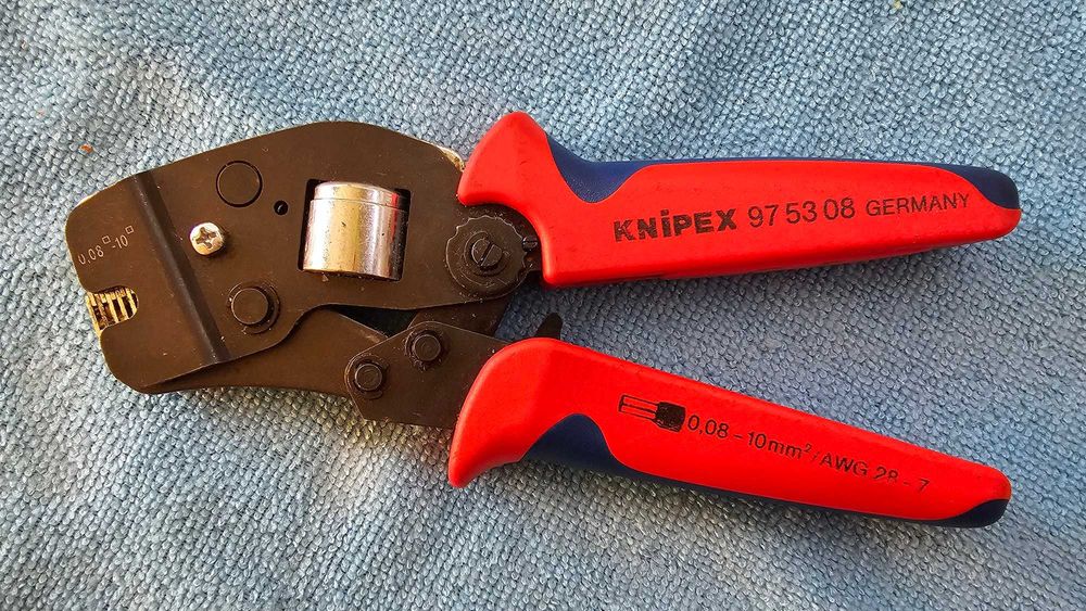 KNIPEX 97 53 08 Кримпващи клещи саморегулируеми 0.08-10мм2 кримп клещи