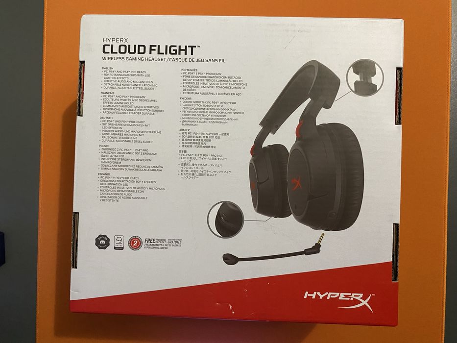 HyperX Cloud Flight Wireless — новые, запечатанные