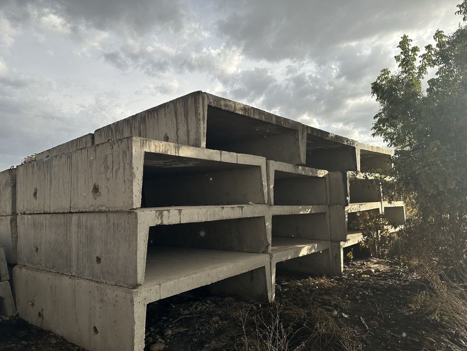 Бетонный лоток для теплотрассы Л23