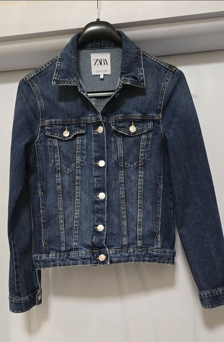Дамско оригинално дънково якенце.  ZARA