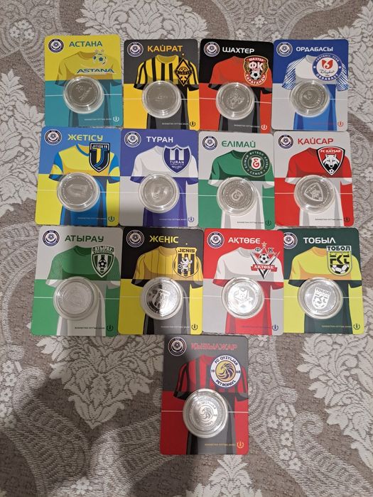 Монеты футбольные