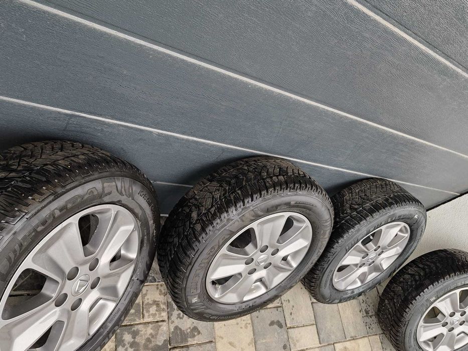 Vând set original jante/roți DACIA DUSTER M+S, dimensiune 215/65/16