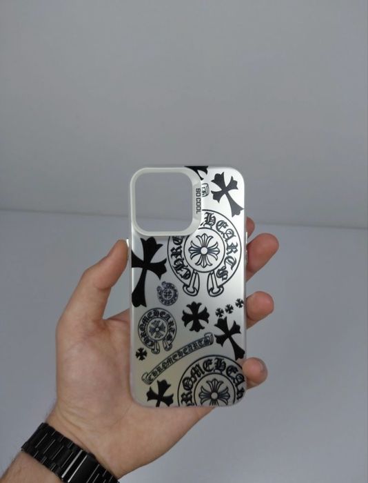 Husa imprimeu Chrome Hearts Iphone 16 pro max