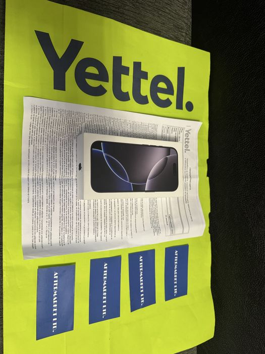 512GB iPhone 16 Pro Гаранция Yettel 2027г. Black Черен