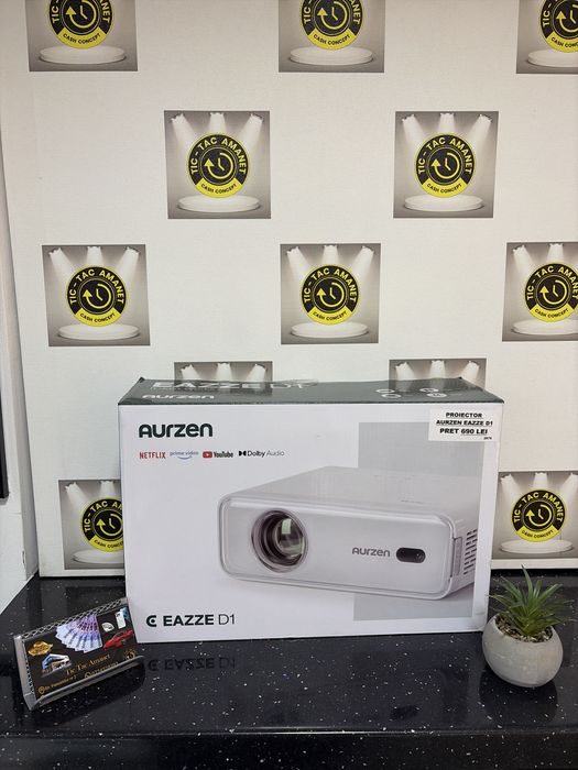 Proiector Aurzen Eazze D1 *Tic Tac Amanet*