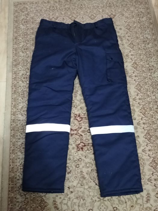 Зимние ватные штаны