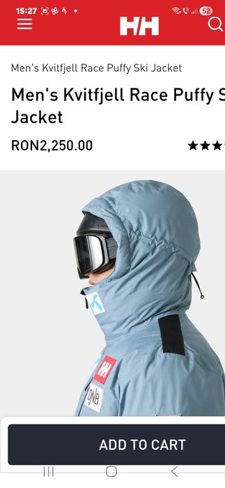 HellyHansen geaca ski noua XL