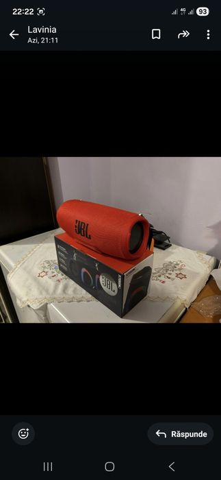Boxa portabila JBL Xtreme,  noua