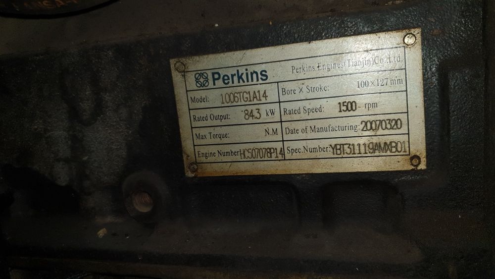 Генератор 60Kw часов