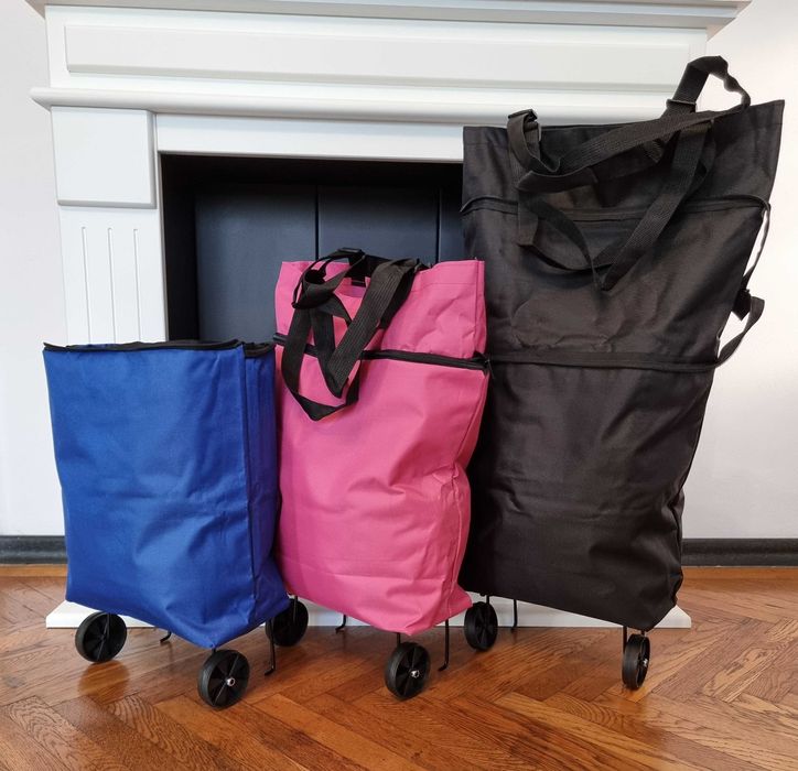 Geanta cumparaturi, roti pliabile, poseta, carut, cos multifunctional