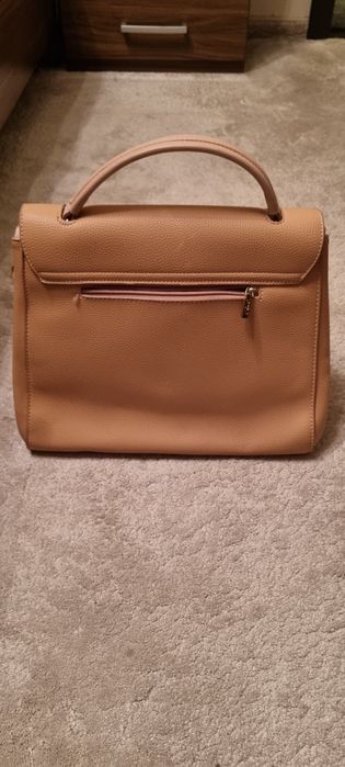 Дамска чанта Axel бежова,  Zara черна