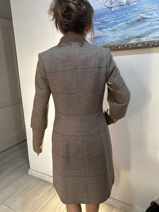 Турецкое кашемировое пальто, демисезонное