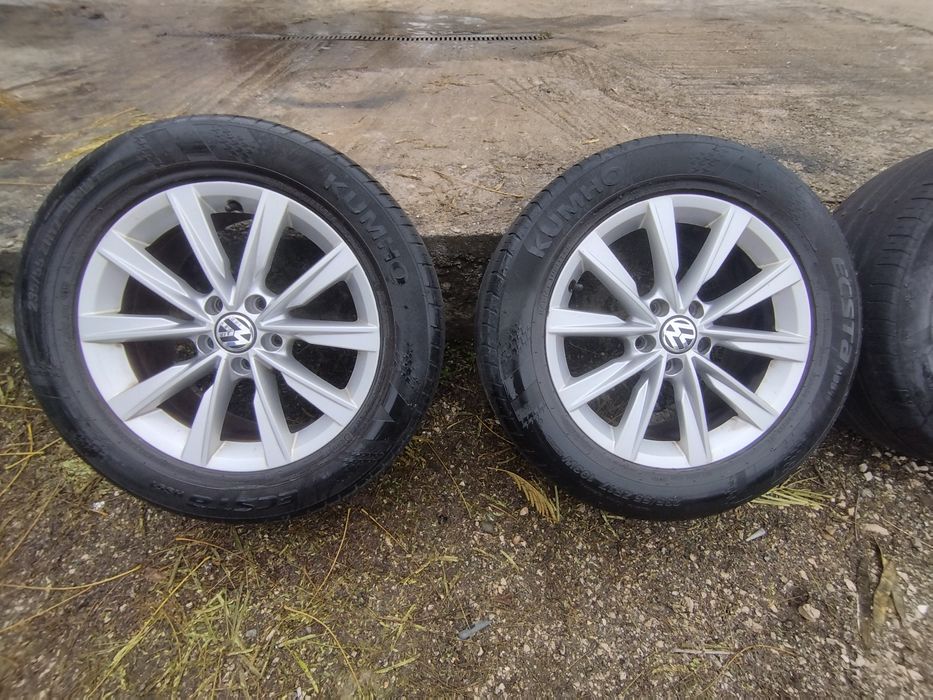 235/55/17 джанти с гуми vw tiguan, passat, sharan