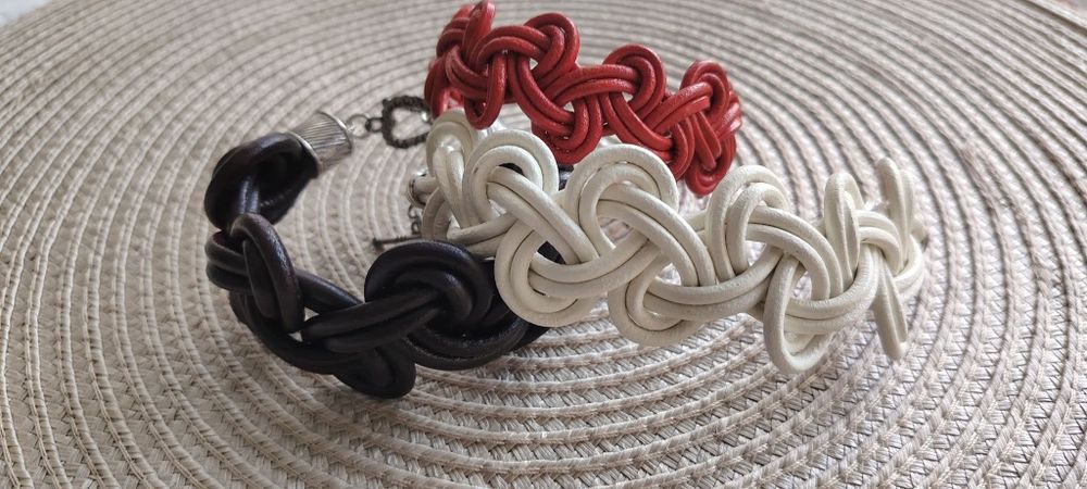 Кожени бижута, ръчна изработка