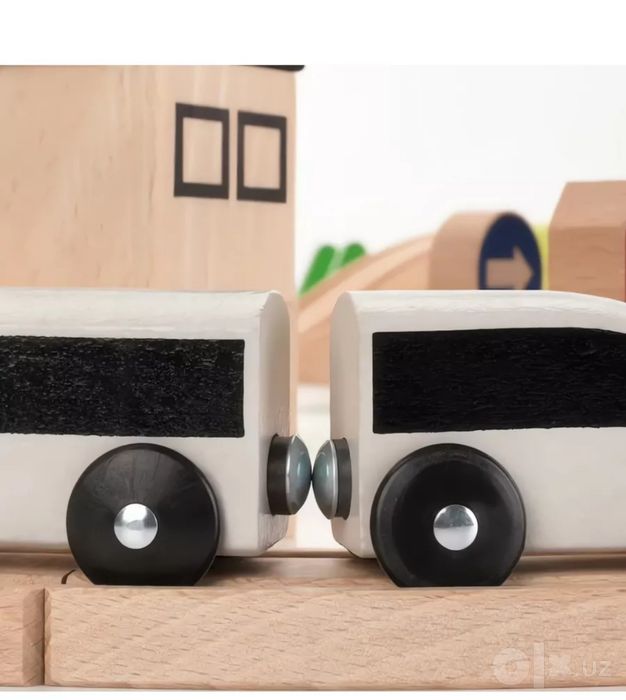 Деревянная железная дорога IKEA LILLABO