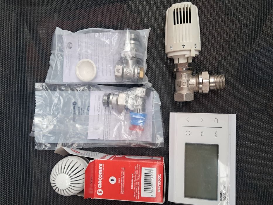 Termostat camera+kit Giacomini+robinet termostatat