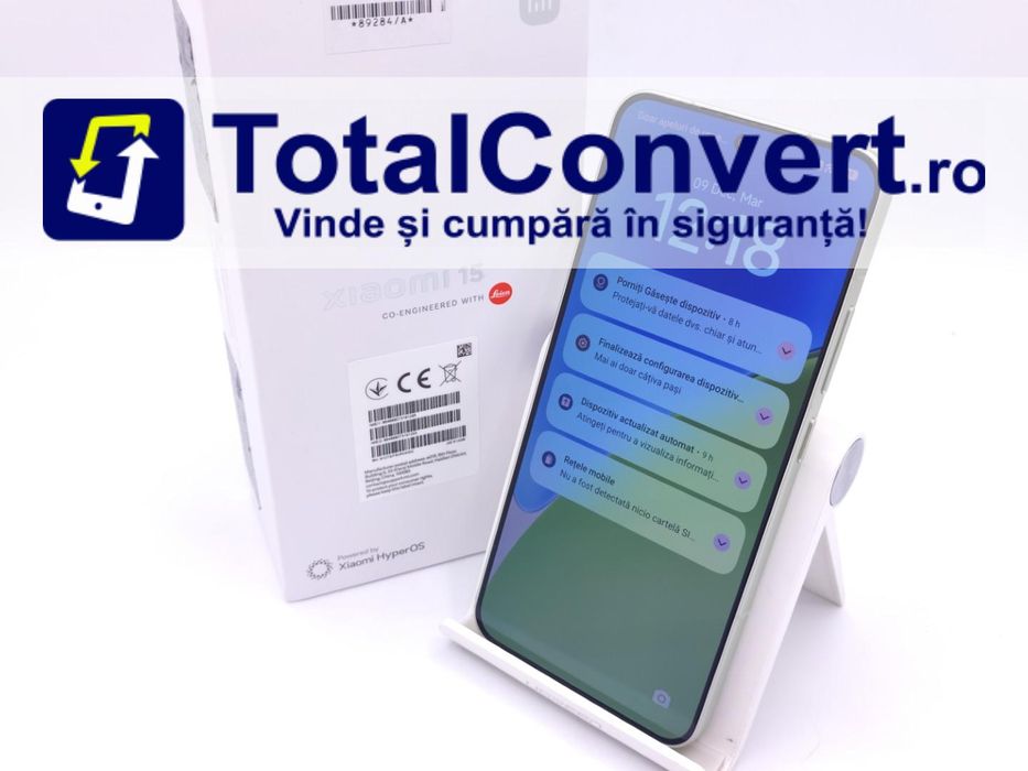 Xiaomi 15 512GB White 12GB Dual SIM cutie, Garantie 24 luni | #D89284