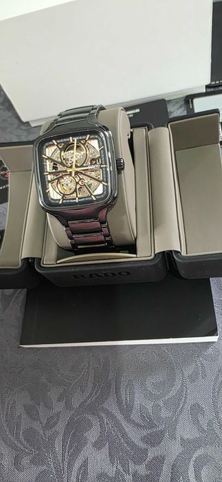 Rado True Square Automatic Open Heart (Full Set / Като нов)