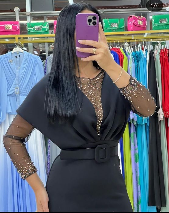 Шикарное вечернее платье