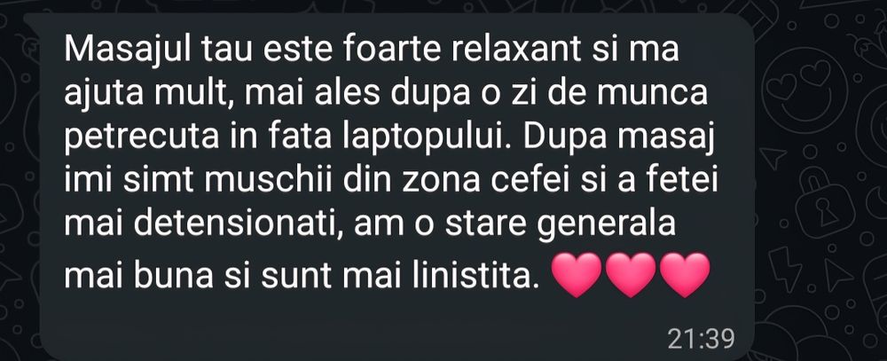 Masaj terapeutic și facial ayurvedic