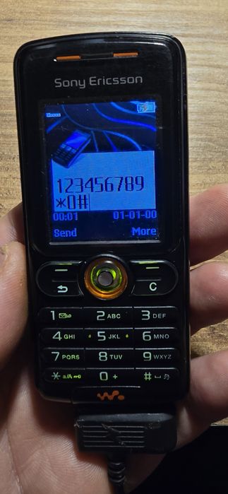 Telefon Colectie: Sony Ericsson W200i Black