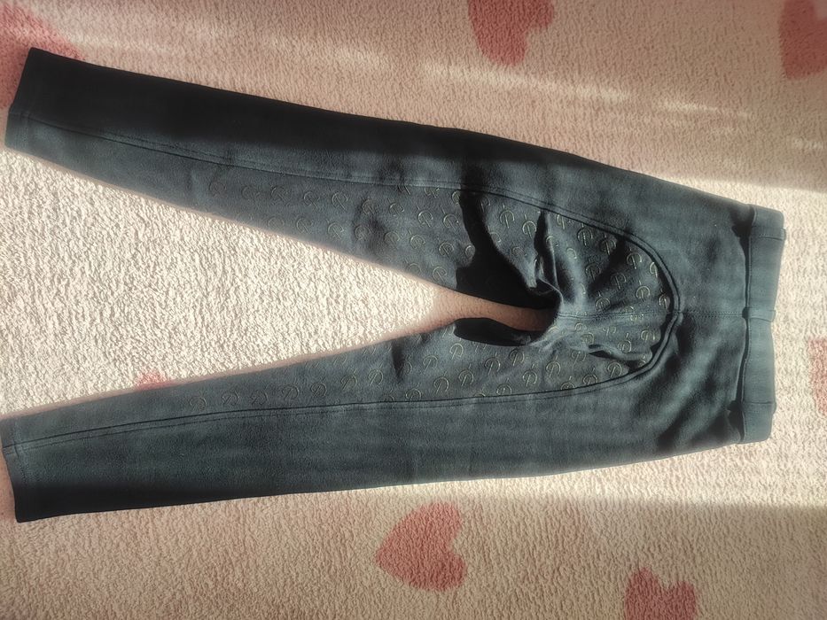 Детски панталон за конна езда със силиконова платка Covalliero