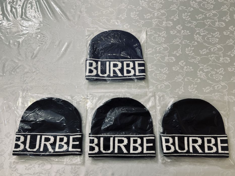 Burberry шапка зимний