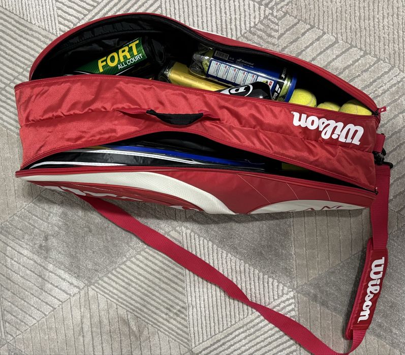Vand Geanta Tenis / Termobag + Racheta / Rachete Wilson