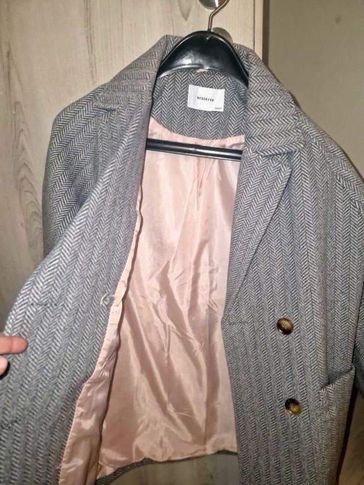 Детско сиво палто