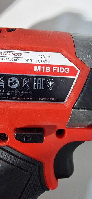 Milwaukee FID 3 impact bit an 2026 + baterie 2026