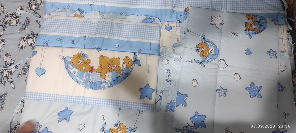 Бортики на детскую кровать