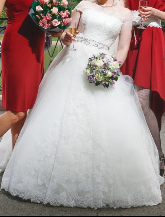 Свадебное платье трансформер