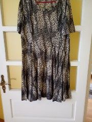Rochie din bumbac cu mânecă scurtă