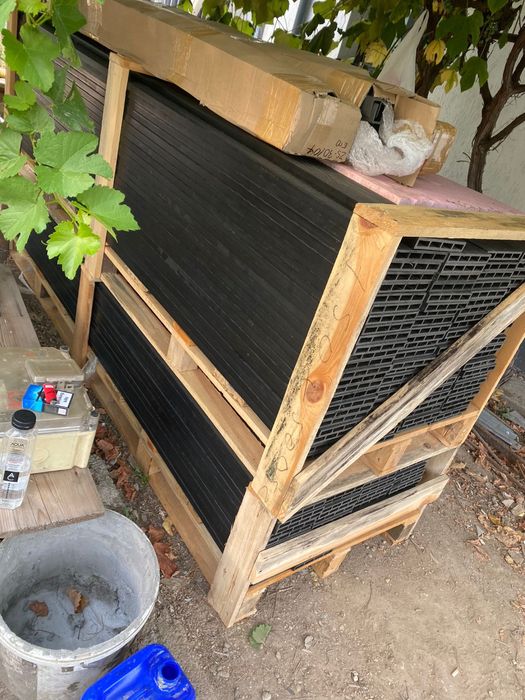 Vând scândură gard wpc deck gri antracit 220x15x2 cm