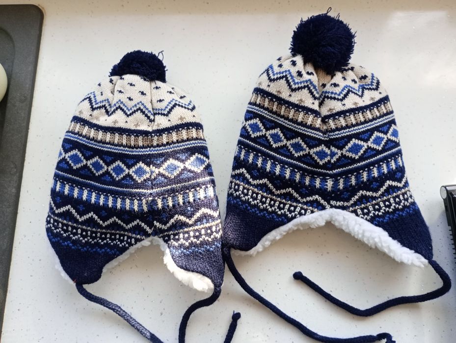 Зимни детски шапки