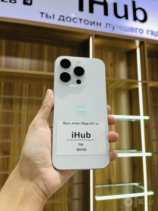 Iphone 15 Pro 128 gb ideal holatda