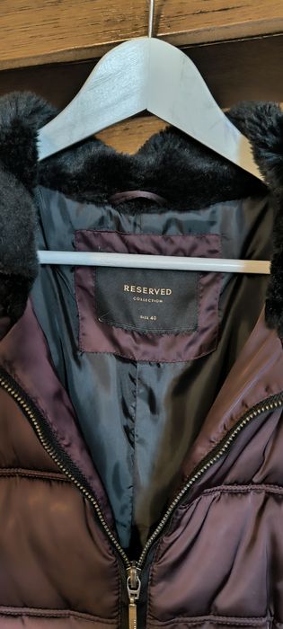 Geaca matlasata cu gluga dama Reserved