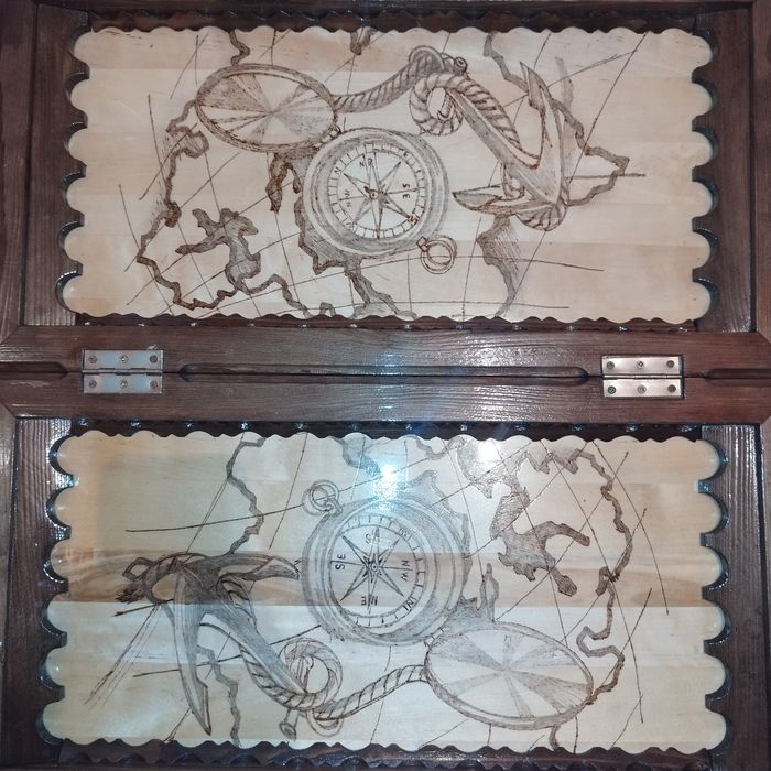 Продам нарды новые ручной работы