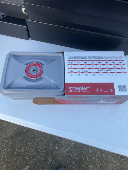 Vas de sticla pentru sistemul VacSy Zepter