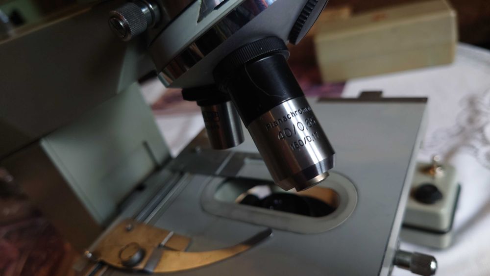 Бинокулярен микроскоп Модел Amplival Carl Zeiss Jena