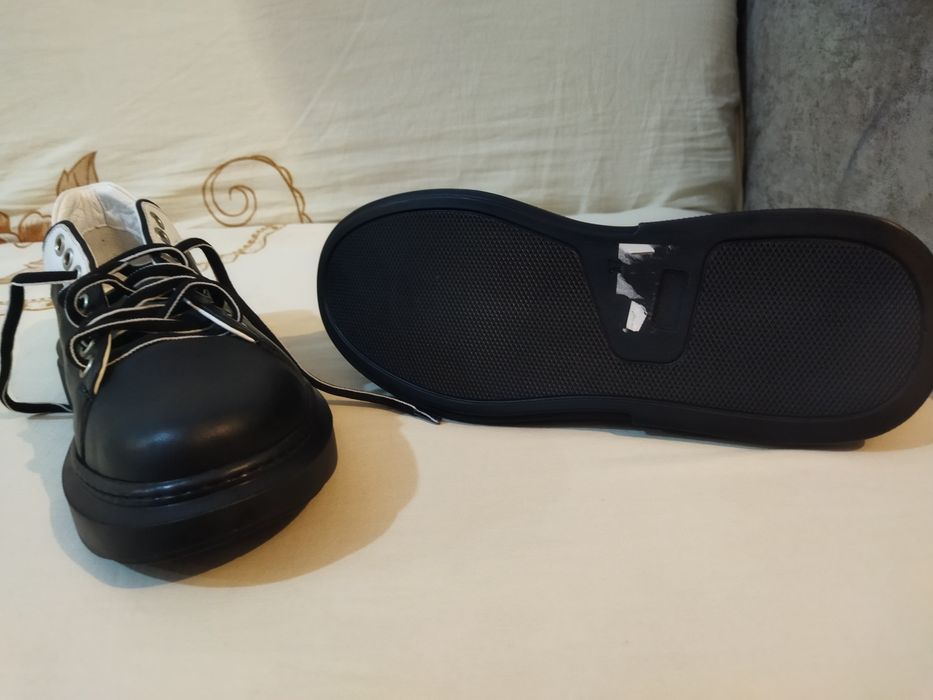 Кожа женские ботинки