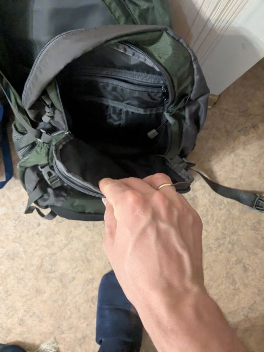 рюкзак для гор без повреждений