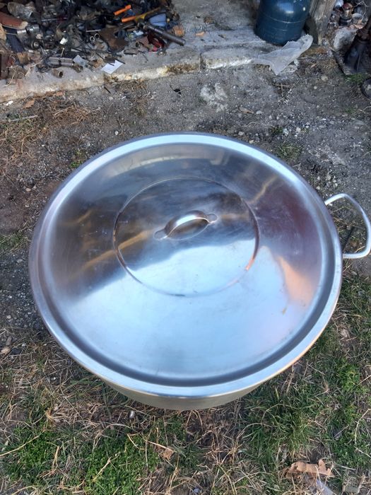 Голям казан от едно време силистра