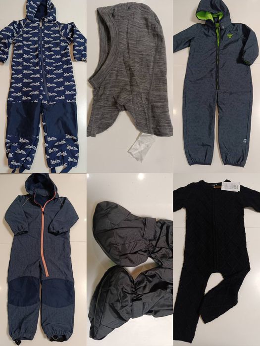 Softshell, мерино,памук. 86 до 98р. Name it,Molo и други.