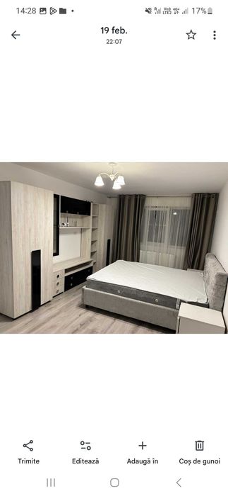 Garsoniera de inchiriat sector 4, Berceni + parcare supraterana